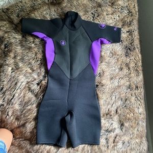 Female Body glove springsuit